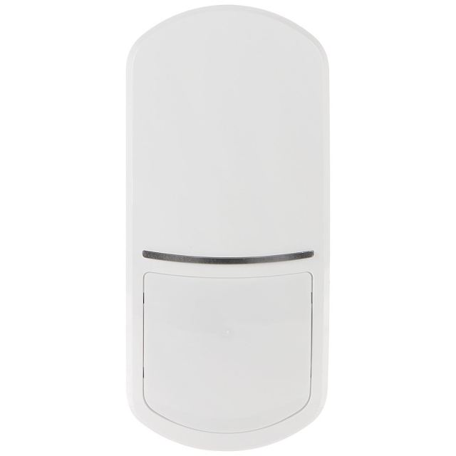 Detector de miscare digital dual PIR si MW Satel SLIM-DUAL, 15x20 m, 90 grade, ajustabil, tamper, alb