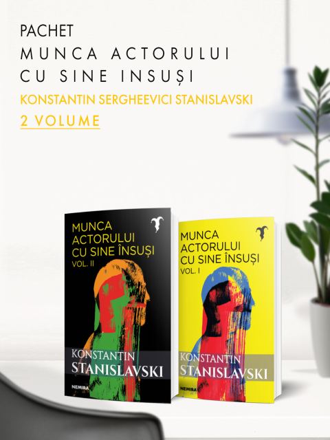 Pachet Munca actorului cu sine însuși 2 vol.