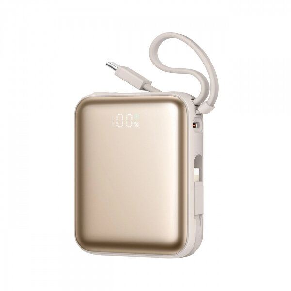 JOYROOM Baterie Externa Joyroom JR-PBF27, 10000mAh, 22.5W, PD, 1 x Lightning - 2 x USB-C, Aurie