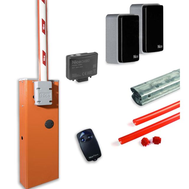 Bariera completa acces stradal Nice WIDEL 7M, 200 N, 230 V