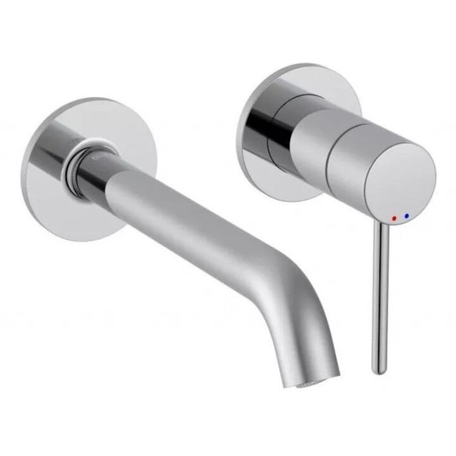 Roca Baterie lavoar Roca, Gama NU A5A353FC00, incastrata, monocomanda, marime M, levier metalic PIN, cartus ceramic, fara set de evacuare, necesita corp instalare, crom