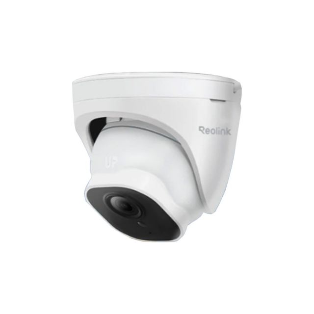 Camera supraveghere IP Dome Reolink RLC-520A P324, 5MP, IR 30 m, 4 mm, microfon, detectie persoane/vehicule, slot card, PoE