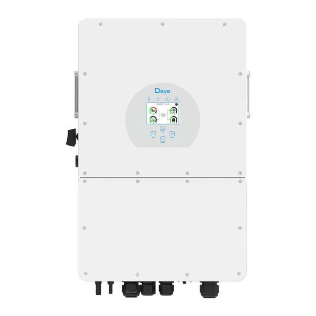 Invertor hibrid trifazat Deye SUN-20K-SG01HP3-EU-AM2, 20 kW, 22000 VA, WiFi, 2 MPPT, LCD, HV
