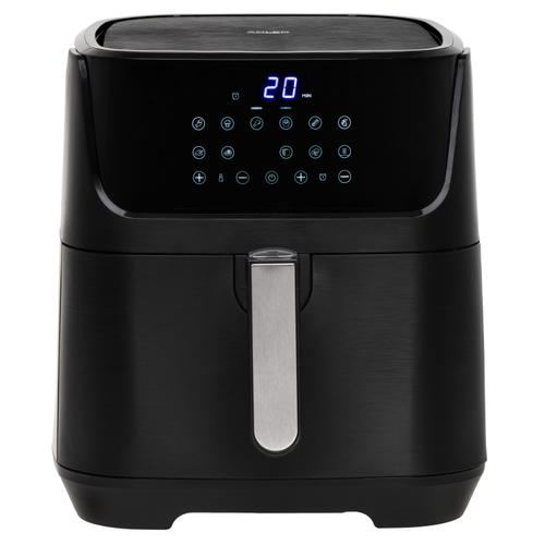 Friteuza cu aer cald Adler AD 6317, 1800 W, 5.5 L, 12 programe, Timer 30 minute, Tempratrura ajustabila 80-200 C (Negru)