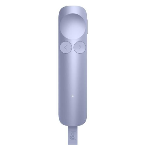 Presenter Logitech Spotlight 2, Wireless 30m, Bluetooth si Logi Bolt (Mov)