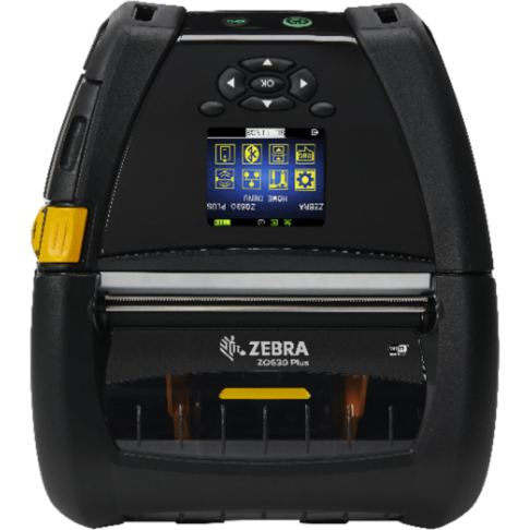ZEBRA Imprimanta de etichete Zebra ZQ630 Plus, Direct termic, 203 DPI, Latime printabila maxim 104 mm, mini-USB, RS232, Bluetooth 4.2