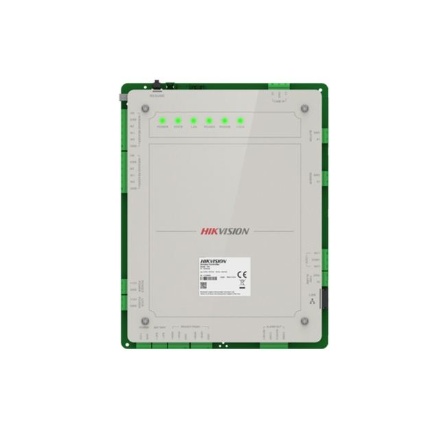 Centrala control acces IP Hikvision Pro DS-K2621X(P), o usa, 10/100 Mbps, 100.000 utilizatori, tamper