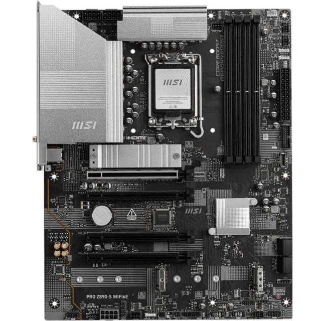 MSI Placa de baza MSI PRO Z890-S WIFI6, DDR5, ATX, LGA 1851, Intel Z890