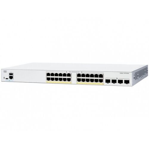 Cisco Switch Cisco Catalyst 1200-24T-4X, Smart, Management, 24 Porturi Gigabit Ethernet, 4 porturi Uplink 10 Gigabit SFP+