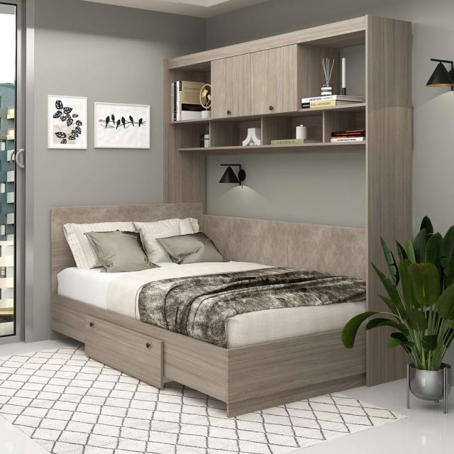 Dormitor complet AMBRO 6 cu saltea inclusa