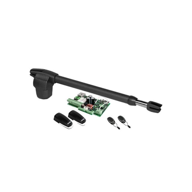 Kit automatizare poarta batanta Motorline KIT LINCE 600-24V-1BR-R, 4 m/canat, 600 kg, 24 V, dreapta
