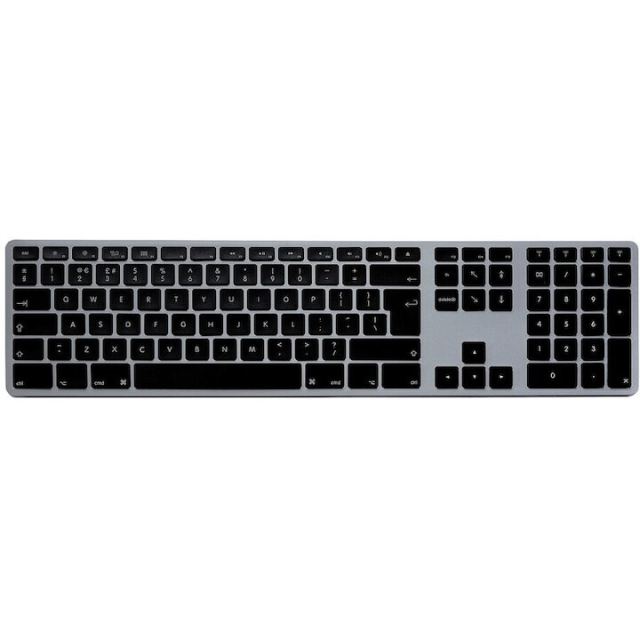 Matias Tastatura Wireless Matias FK416BT-UK, Bluetooth, Layout UK, compatibila Mac, Negru