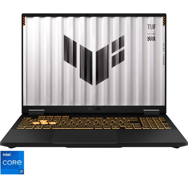 Asus Laptop ASUS Gaming F16 FX608JPR-I7161W, Procesor Intel® Core™ i7 14650HX, Display 16 WUXGA, 165Hz, IPS, 16GB DDR5 RAM, 1TB SSD, Placa video dedicata nVidia RTX5070 8GB, Windows 11 Home, Negru