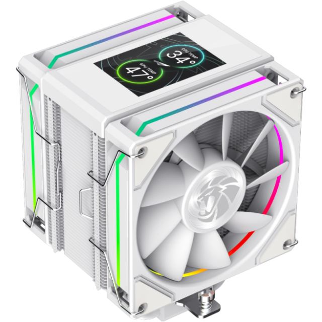 Gamemax Cooler CPU Gamemax, LCD 2.8 inch, ARGB, 245W TDP, compatibil AM5/LGA1700