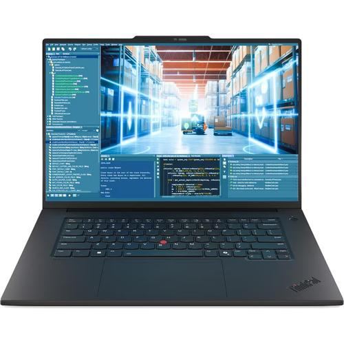 Ultrabook Lenovo ThinkPad P1 (Gen. 8) (Procesor Intel® Core™ Ultra 7 255H (24M Cache, up to 5.1 GHz) 16inch WUXGA IPS, 32GB LPCAMM2 LPDDR5X, 1TB SSD, RTX PRO 1000 Blackwell @8GB, Win 11 Pro, Negru)