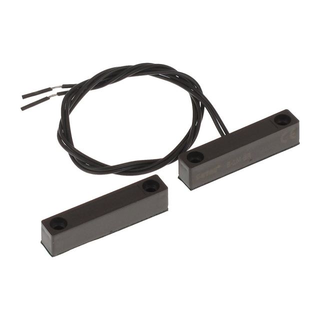Contact magnetic lateral Satel B-1M BR, aparent, NO, maro