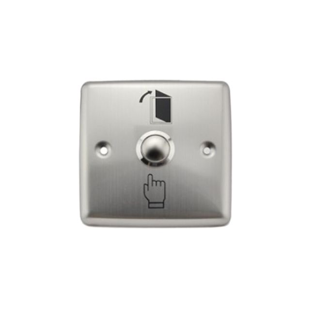 Buton cerere iesire ZKTeco ACC-PUSH-EX801B, NO/NC, 500.000 actionari, aparent