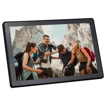 BRAUN Rama foto digitala cu Wi-Fi DigiFrame 1011, 10,1 inch (25,5 cm), 16 GB, 16:10, IPS LCD, Negru