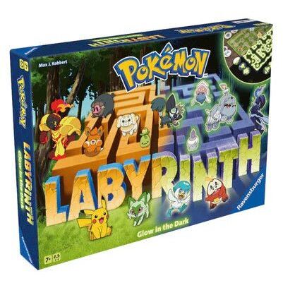 Ravensburger Joc labirint pentru copii Ravensburger - Labyrinth Pokmon Glow in the Dark, de la 7 ani, multilingv include RO