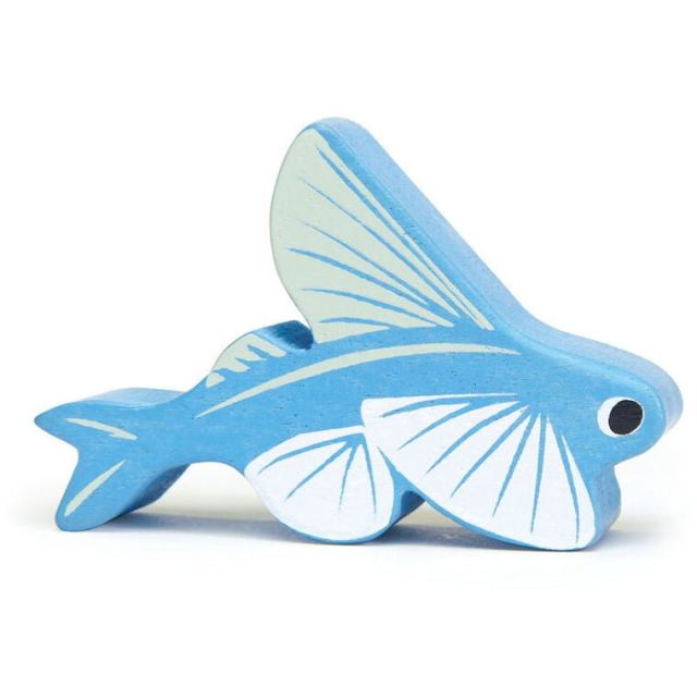 Tender&nbsp;Leaf Figurina Peste Zburator, din lemn premium - Flying Fish - Tender Leaf Toys