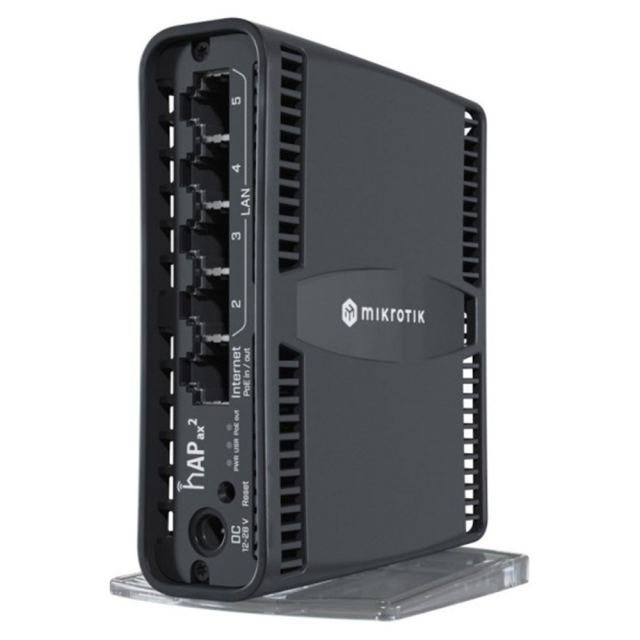 Router wireless Gigabit Dual-band WiFi 6 MikroTik C52IG-5HAXD2HAXD-TC, 5 porturi, 2.4/5 GHz, PoE