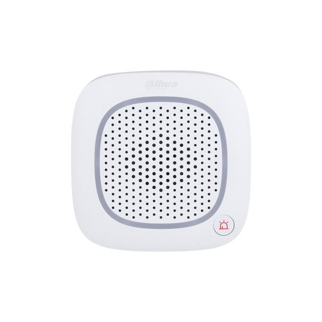 Sirena interior cu functie de interfon wireless Dahua ARA14-W2(868), bidirectionala, 1600 m, control interfon prin aplicatie