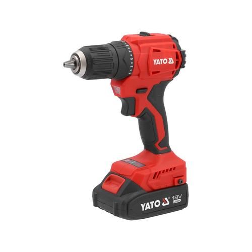 Masina de gaurit si insurubat Yato YT-827788 cu 1 acumulator, Li-Ion, 18 V, 2 Ah, 45 Nm