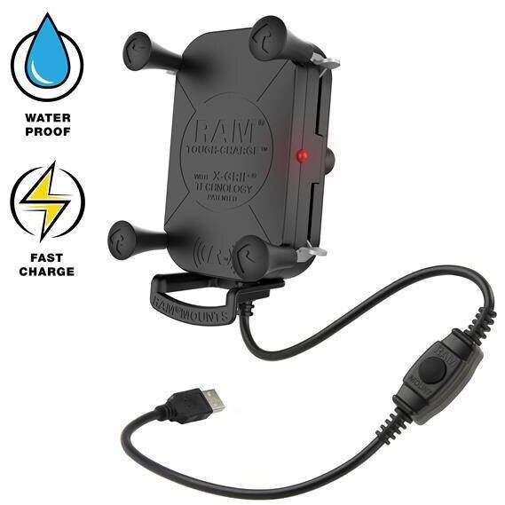 RAM&nbsp;MOUNTS RAM® Tough-Charge™ cu X-Grip® 10W Suport de incarcare wireless rezistent la apa