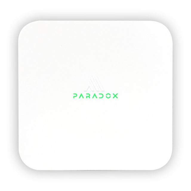 Centrala alarma wireless hibrida cu injector PoE+ Paradox M25LTE+EG30, 100 zone, 128 utilizatori, Ethernet, WiFi, 4G/LTE, PoE