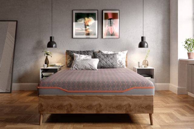 Saltea cu memorie si arcuri individuale Somnart Supreme Pocket Multilayer 90x200x24 cm husa detasabila