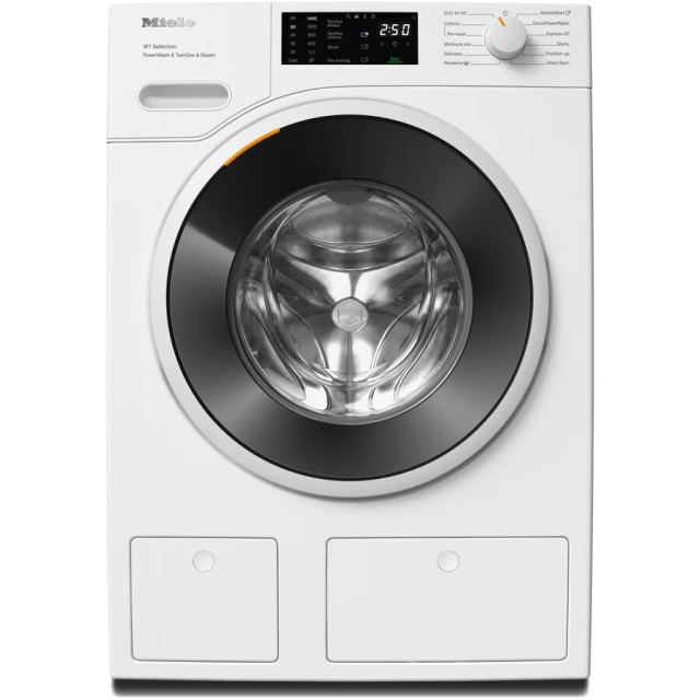 Miele Masina de spalat rufe Miele WSG 883 WCS, 9 kg, 1400 rpm, Clasa A, SteamCare, Dozare automata, QuickPowerWash, Alb