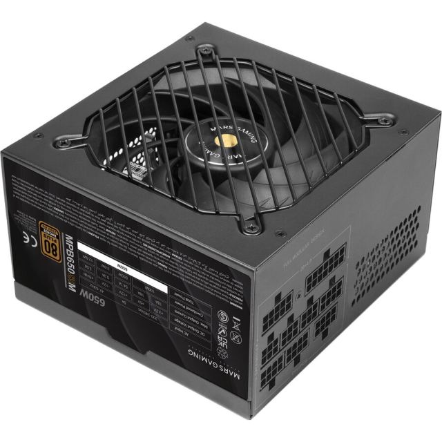 TACENS Sursa alimentare TACENS MARS MPB650SIM, 650W, 80 Plus Bronze, 24-pin ATX, modulara, activa