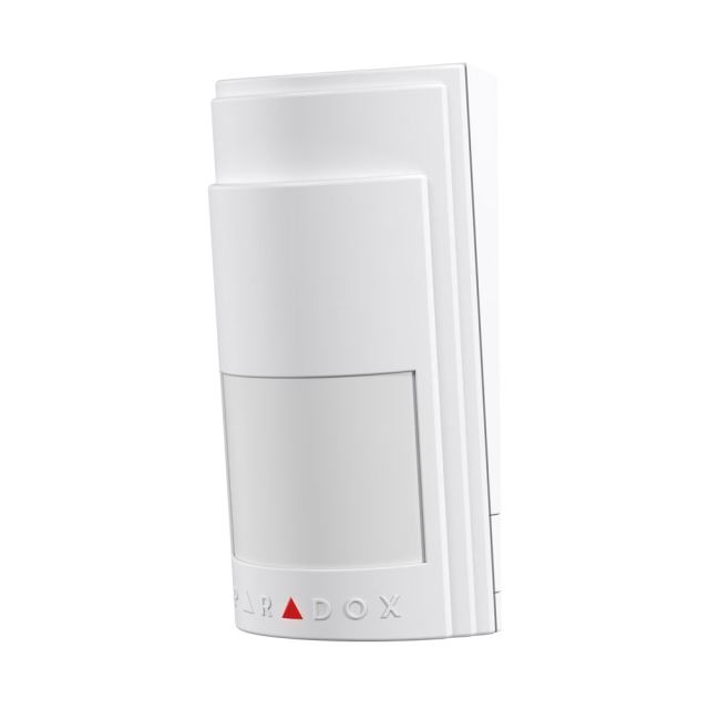 Detector de miscare wireless PIR Paradox PMD2P, 15 m, 88.5 grade, pet immunity, 433/868 MHz, RF 70 m