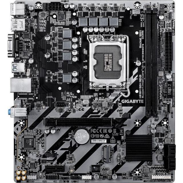 Gigabyte Placa de baza GIGABYTE H810M S2H GEN5, Intel H810, LGA 1851, mATX, DDR5