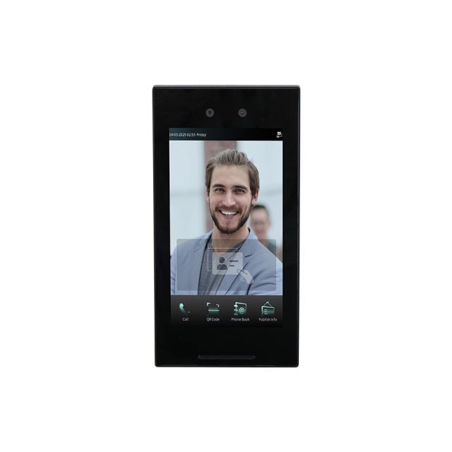 Post videointerfon exterior IP Dahua VTO7631Q, 7 inch, 2 MP, tactil, recunoastere faciala, RFID, slot card