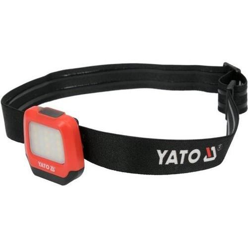 Lanterna pentru cap, Yoto YT-08598, 200 lm, Negru/Protocaliu