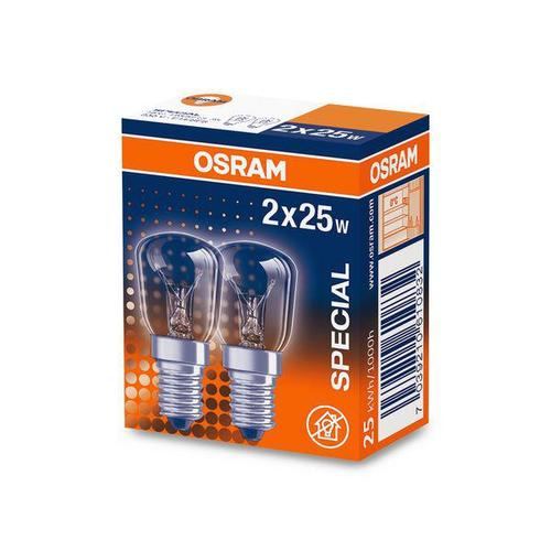 2 Becuri incandescente pentru cuptor Osram T26, E14, 25W, 160 lm