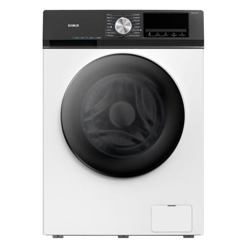 Masina de spalat rufe Samus WSEDI101491, 10 kg, 16 programe, 1400 rpm, Clasa A, Spalare cu abur, Control antispuma (Alb)