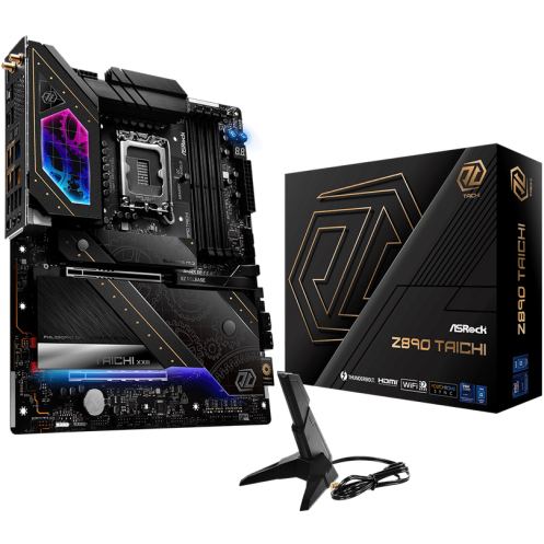 ASROCK Placa de baza ASRocK Z890 Taichi, Intel Z890, Socket 1851, ATX
