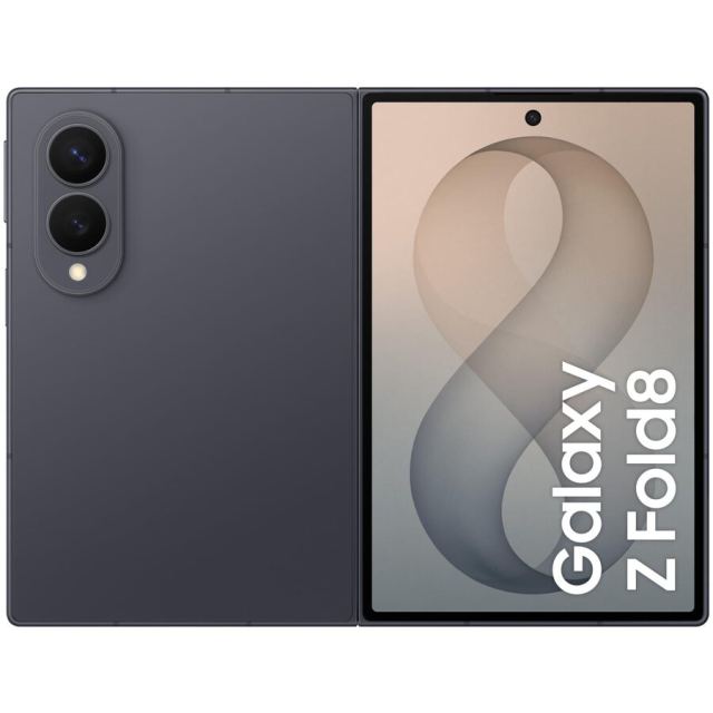 Samsung Telefon mobil pliabil Samsung Galaxy Z Fold8, 16GB RAM, 1TB, 5G, Dual SIM, Graphite