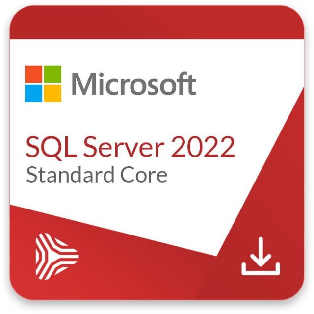 Microsoft Licenta Software Microsoft SQL Server 2022 Standard Core - 2 Core License Pack, 2022, Standard Core, 2 Core