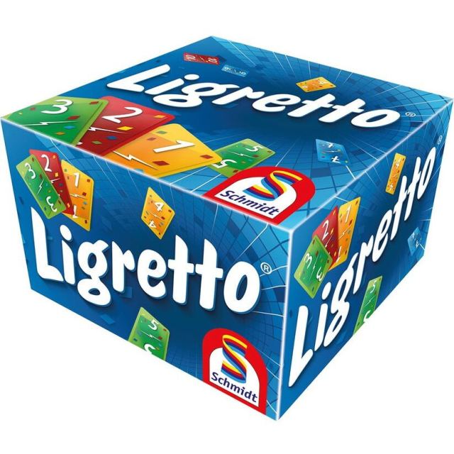 Schimdt Joc de carti Schimdt - Ligretto Albastru, 40 carti
