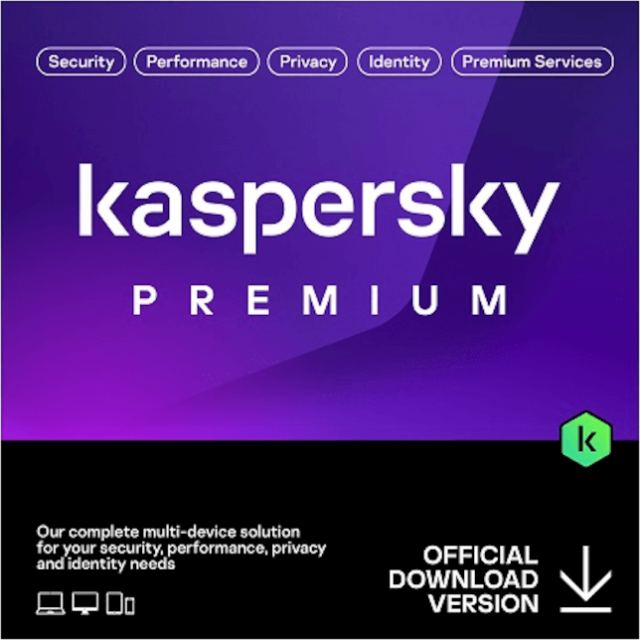 Kaspersky Antivirus, Kaspersky Premium + Customer Support, 10 dispozitive, Valabilitate 1 an