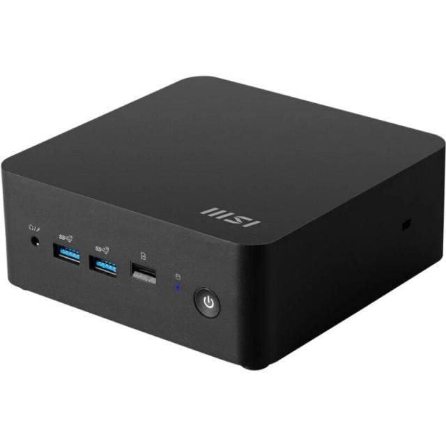 MSI Sistem desktop, Mini PC MSI Cubi NUC 1MG-263EU, Procesor  Intel Core 5 120U 1.4GHz , 16GB RAM, 512GB SSD, Intel Graphics, Windows 11 Pro, Negru