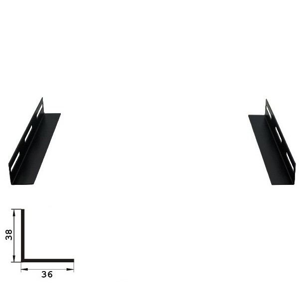 XCAB L bracket pentru rack de 1000mm adancime (pentru sustinerea echipamentelor) montare fixa