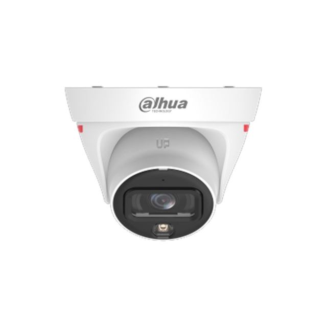 Camera supraveghere IP Dome Dahua IPC-HDW1239T1-A-LED-0360B-PRO, 2 MP, 3.6 mm, lumina alba 30 m, microfon, detectie persoane si vehicule, PoE