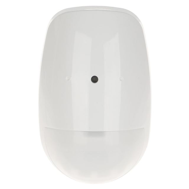 Detector de miscare wireless PIR si geam spart Hikvision AX PRO DS-PDPG12P-EG2-WE, 12 m/8 m, 85/120 grade, 52 zone, pet immunity, creep zone, 868 MHz, RF 1600 m