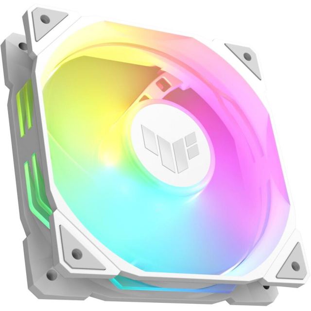 Asus Ventilator PC ASUS TUF GAMING, ARGB, 12 cm, Alb