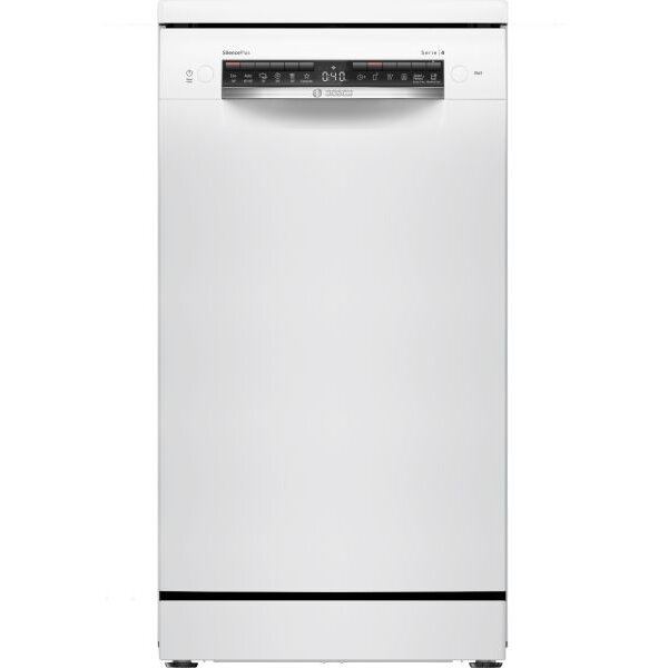 BOSCH Masina de spalat vase Bosch Serie 4, 45cm, 10 seturi, Clasa D, Alb