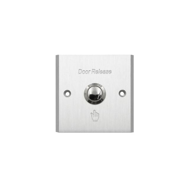 Buton cerere iesire LinkPower ML-902, aluminiu, NO/COM, 12V